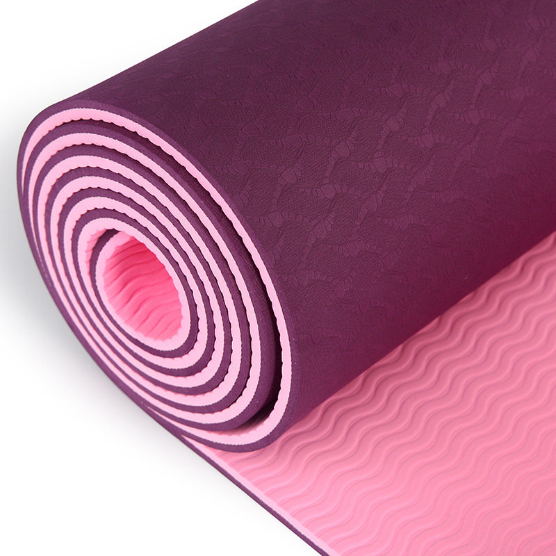 Thảm Yoga 2 lớp loại đẹp - Cao cấp kèm túi lưới-350k (15)