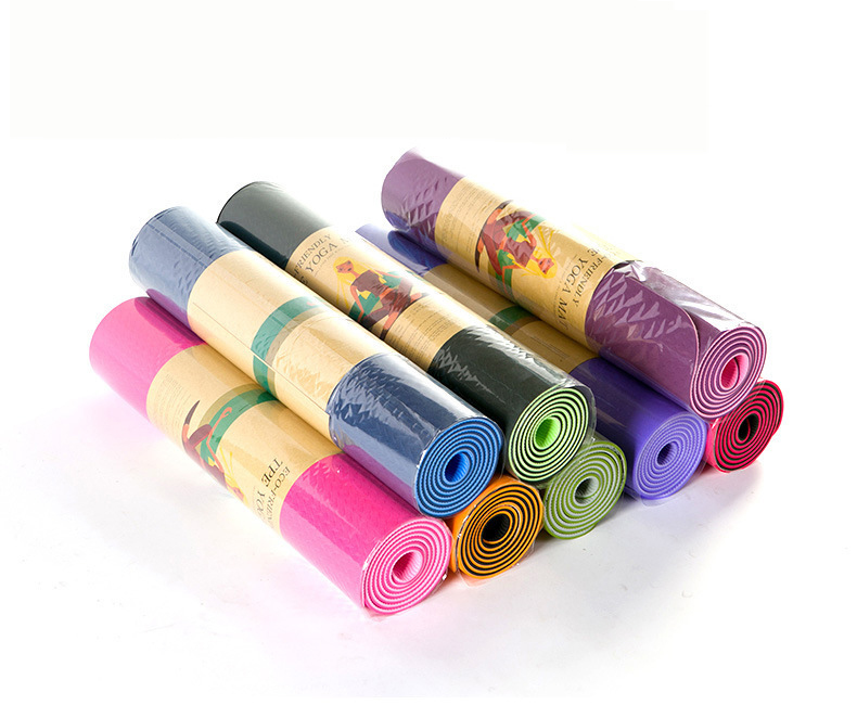 Thảm Yoga 2 lớp loại đẹp - Cao cấp kèm túi lưới-350k (5)