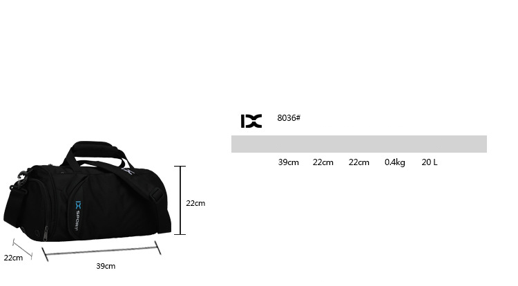 Túi Xách thể thao gym INOXTO- IX SPORT - 8036-395k (10)