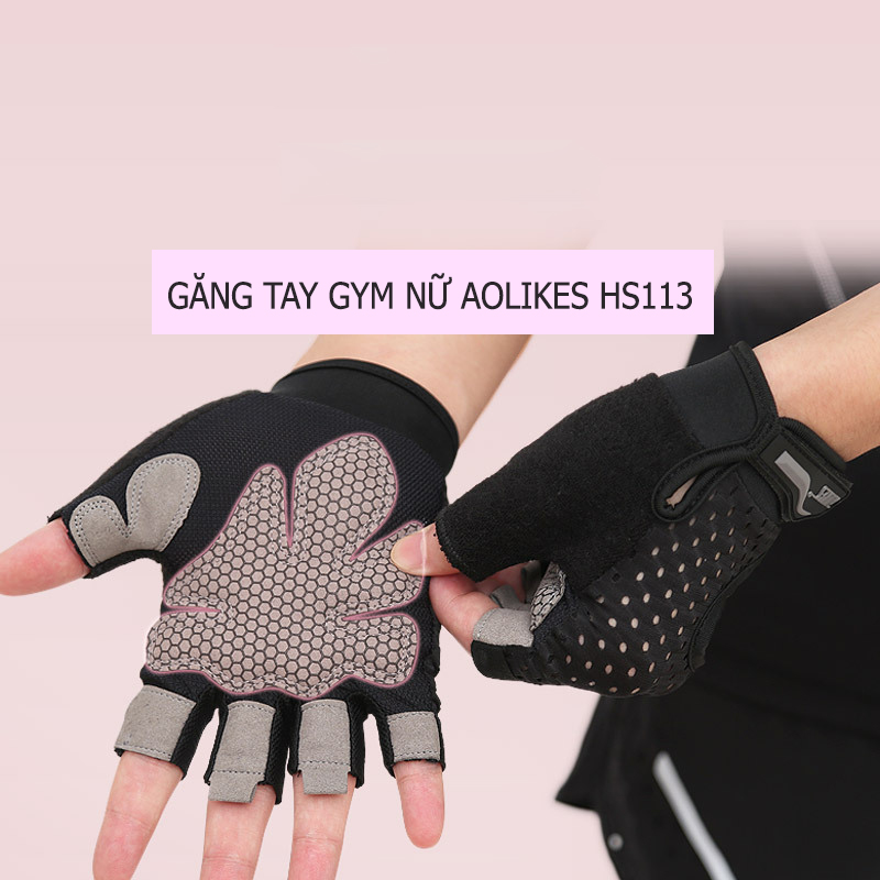 Găng tay gym nữ cao cấp Aolikes HS113-220k (11)