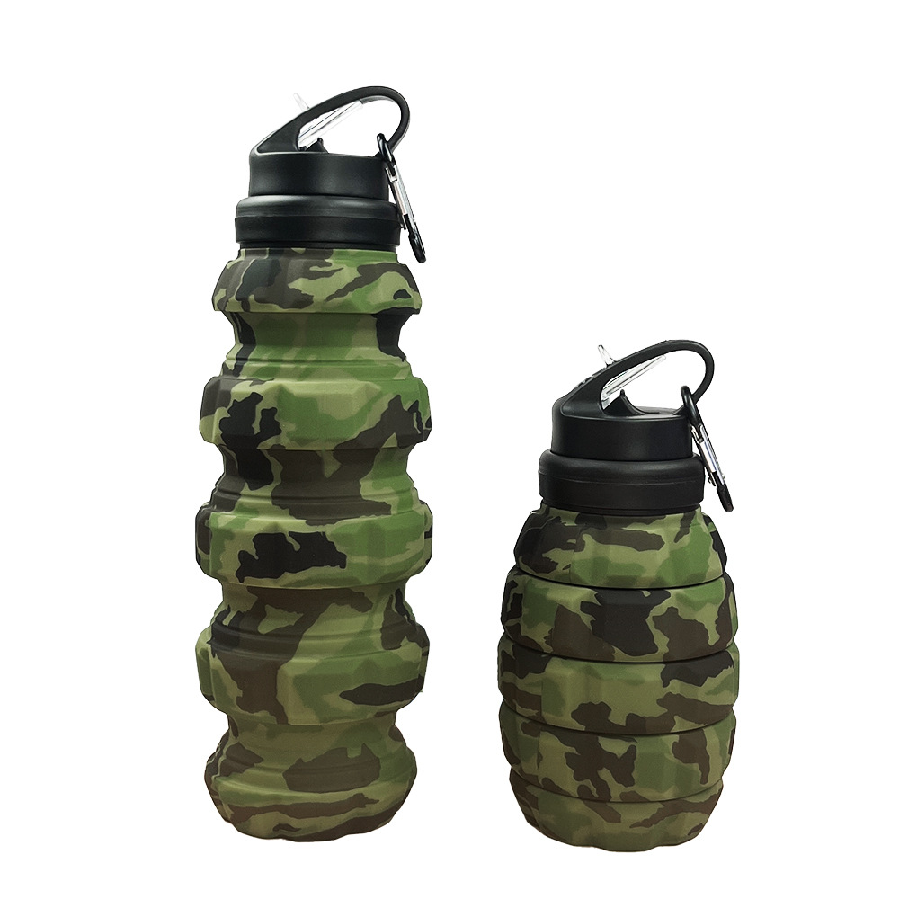 Bình nước Silicon hình quả mìn dung tích 600ml-250k (4)