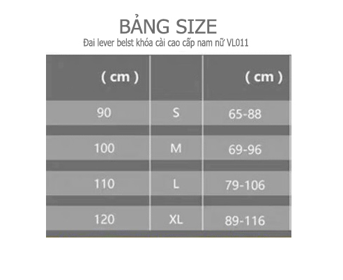 Đai lever belst ngụy trang khóa cài cao cấp nam nữ VL012-2050k (11)