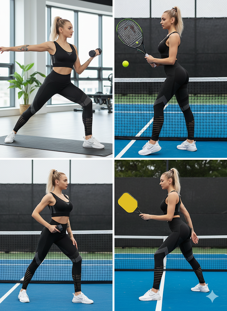 Áo Bra nữ gym, yoga, tennis, pickleball BRWX016