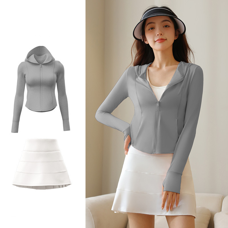 1.Áo khoác gym thể thao nữ JYFW005-450k SALES 225k (2)