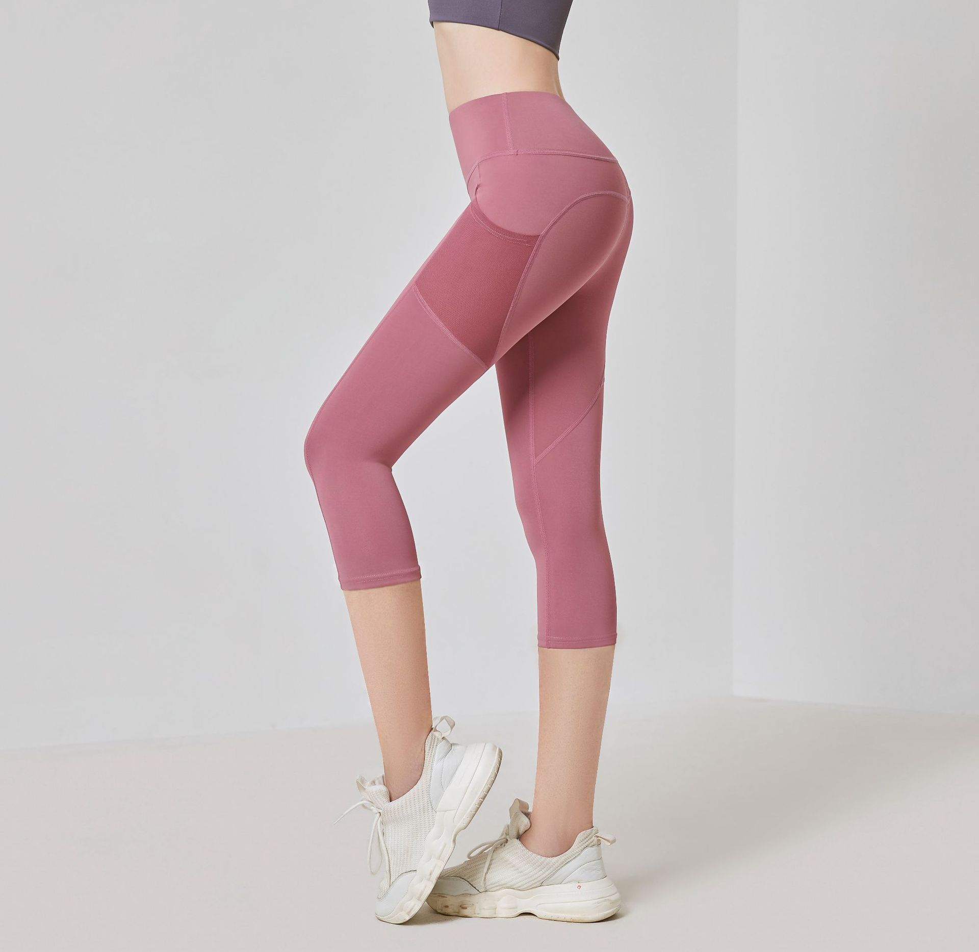 4.Quần ngố gym yoga nữ túi lưới MT7FKDF-285k SALE 150k (1)