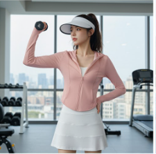 Áo khoác gym thể thao nữ JYFW005 (4)