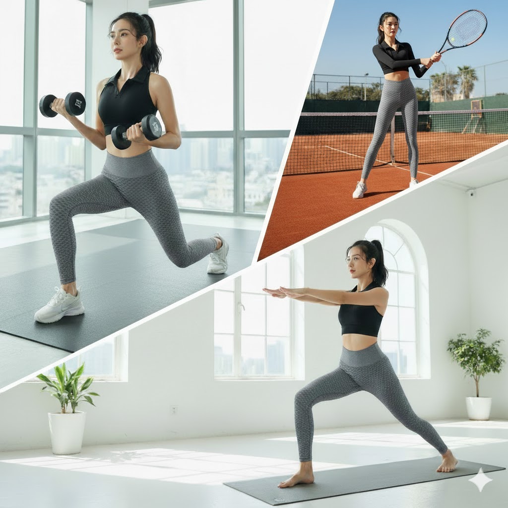 Quần dài nữ vẩy cá tôn mông CK021 (2)